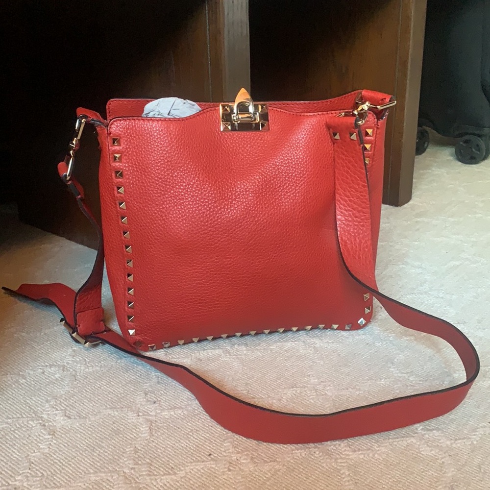 Valentino Garavani Rockstud Hobo Bag